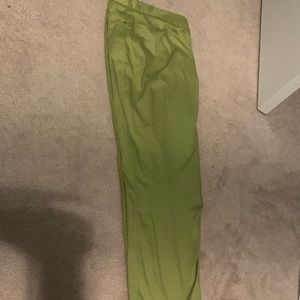 Jones New York Signature Petite Lime Green Crop Pants